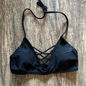 Xhilaration Black Bikini Top